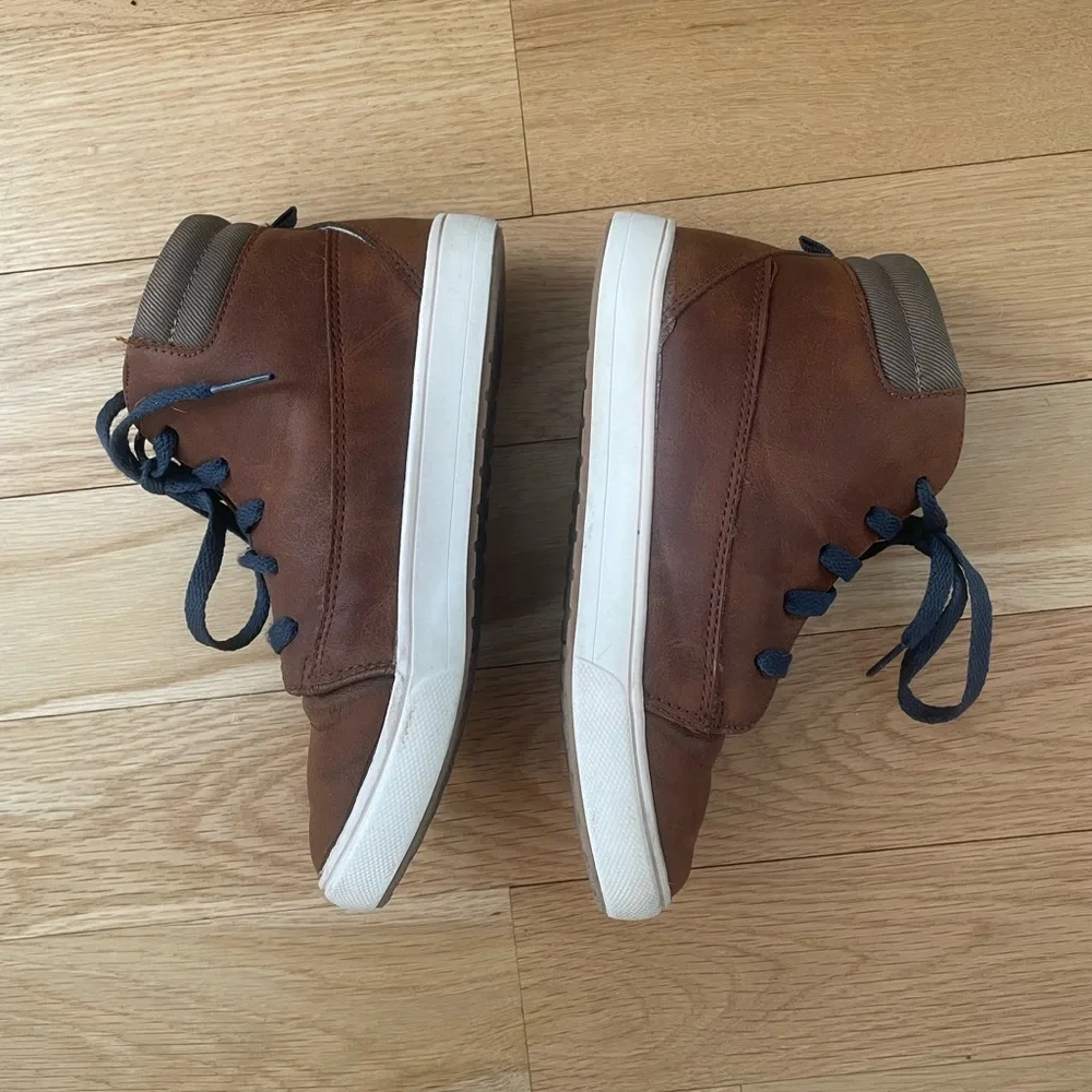 Wonder Nation Brown Ankle Boot boy size 2